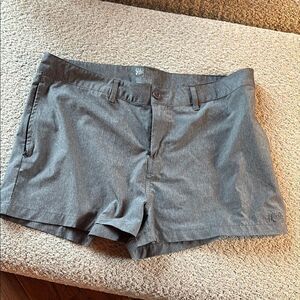 Huk Gray UV protection Shorts Athletic Stretch Casual